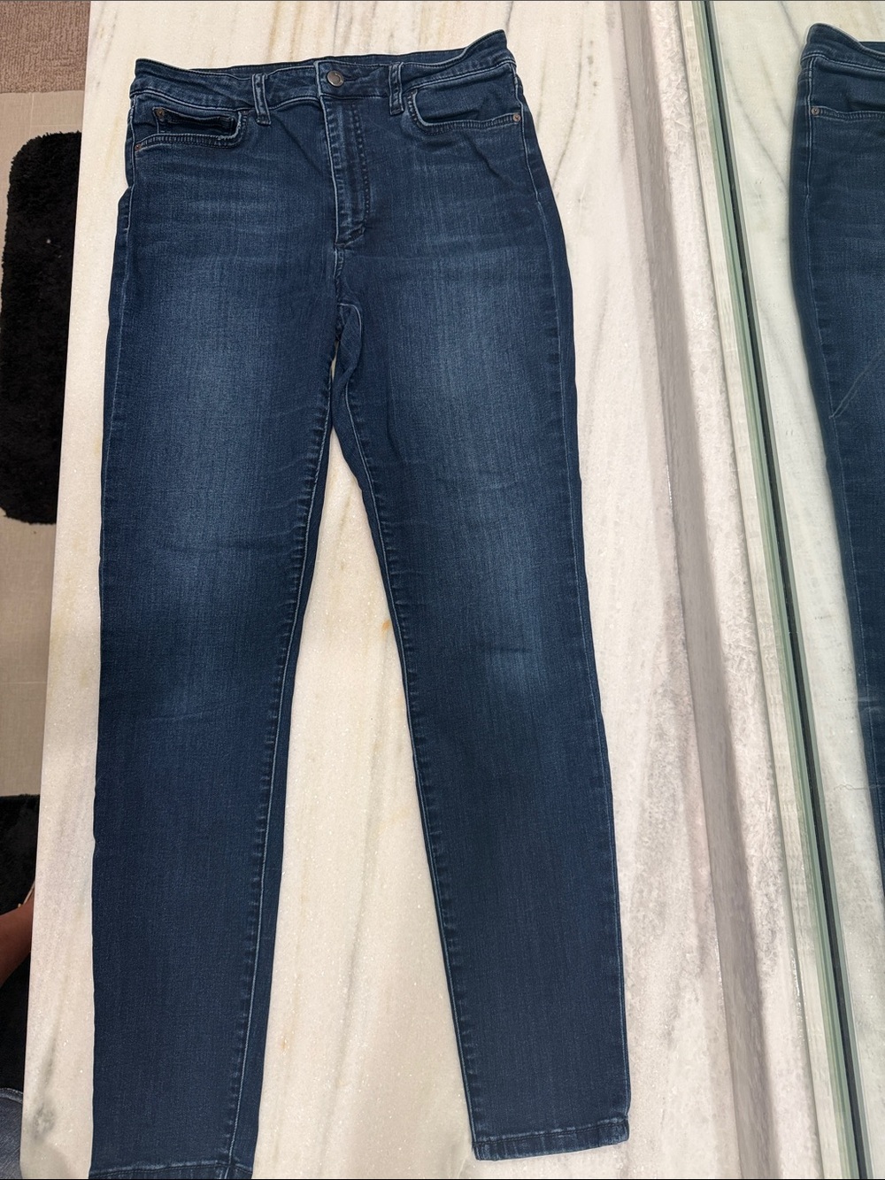 Joe's Jeans Mid to Dark Blue Skinny Jeans
